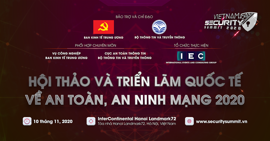 Hội thảo và Triển lãm quốc tế về An toàn, an ninh mạng 2020